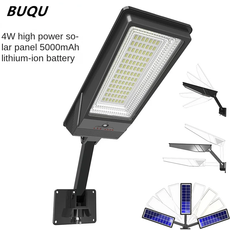 

Outdoor Solar Lamp Solar Street Lights with 3 Light Mode Waterproof Motion Sensor Security Lighting for Garden Patio Path Yard