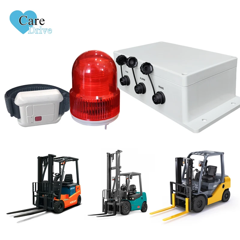 

Forklift proximity warning alert safety equipment personal protective alarm lamp led warning light system