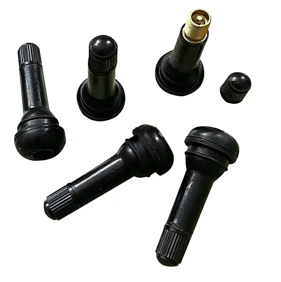 

Automotive TR414 Tire Valve Coreless Rubber Tire Vacuum Valves Durable