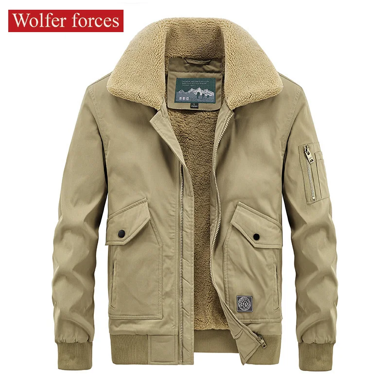 

Winter Jacket Man Militari Trekking Mountaineering Retro Heating Cardigan Sports Camping Windshield Sportsfor Motorcycle Outdoor