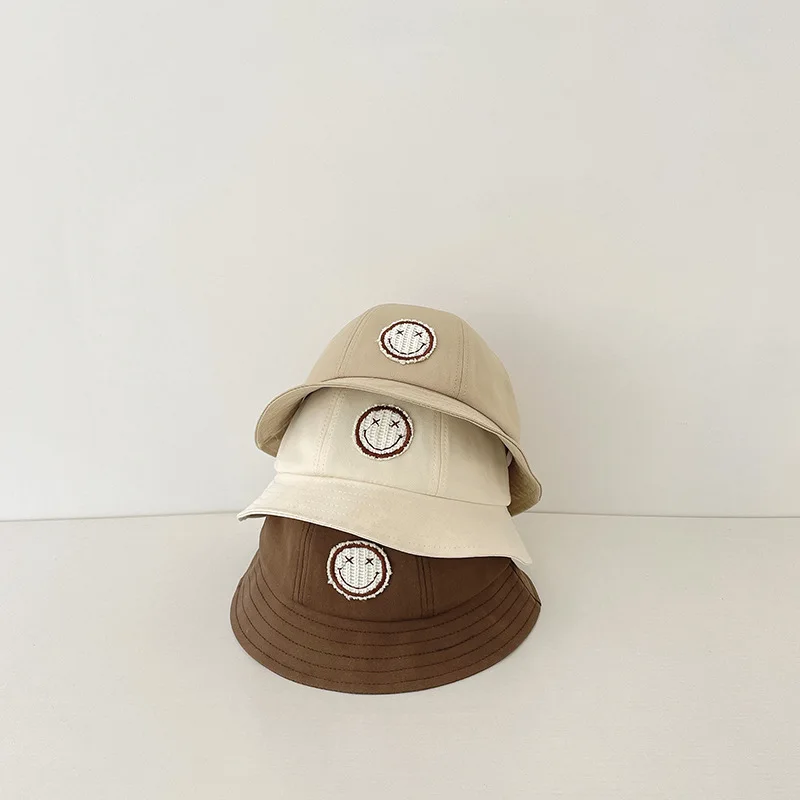 

Лидер продаж 2023, весенняя и осенняя Корейская версия, модная Ретро Рыбацкая шляпа для мальчиков и девочек, детская шляпа от солнца, оптовая продажа