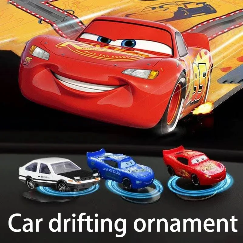 Для Lightning Mcqueen Drift вращающиеся украшения автоматическая приборная панель