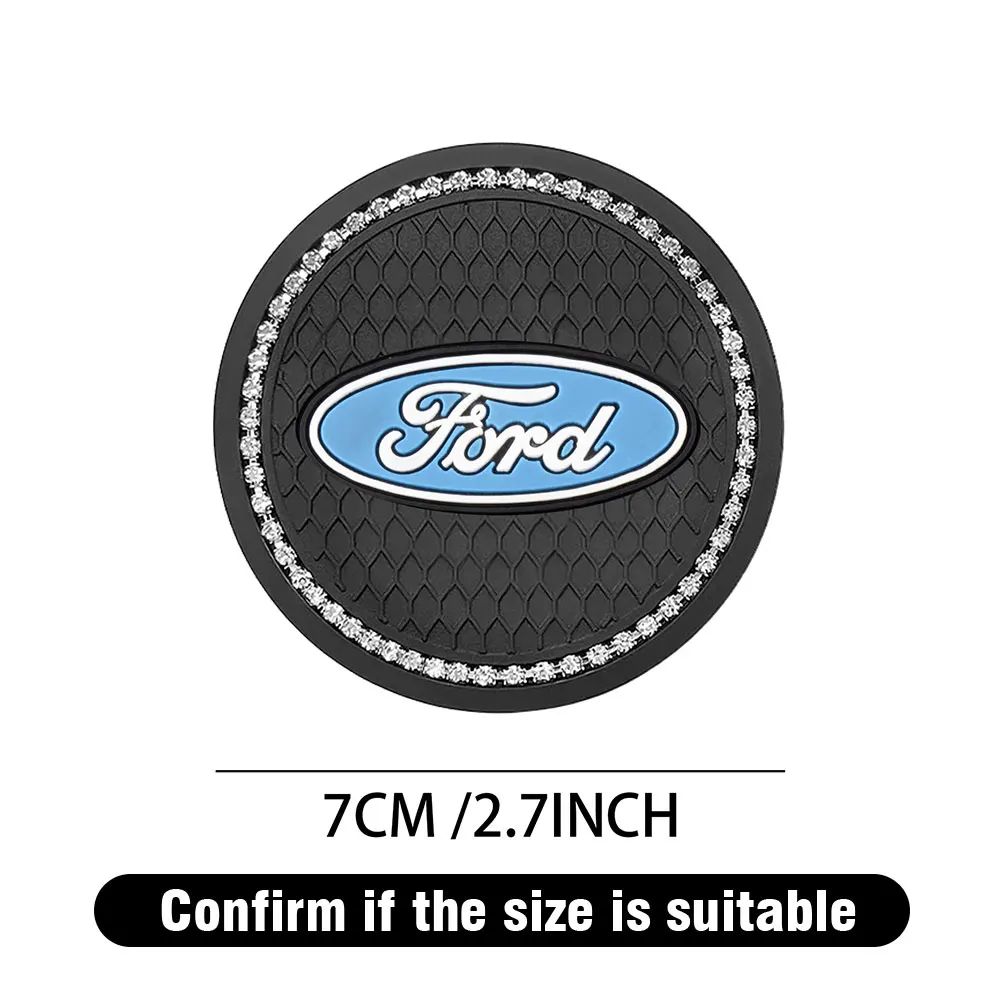 1/2 шт. алмазная силиконовая автомобильная подставка для воды противоскользящая