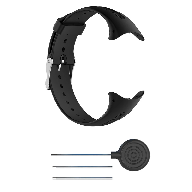 

Silicone Band Compatible for garmin Swim Watch Sports Watch Wrist Strap Bracelet Replacement Waterproof Belt Sweatproof 55KC