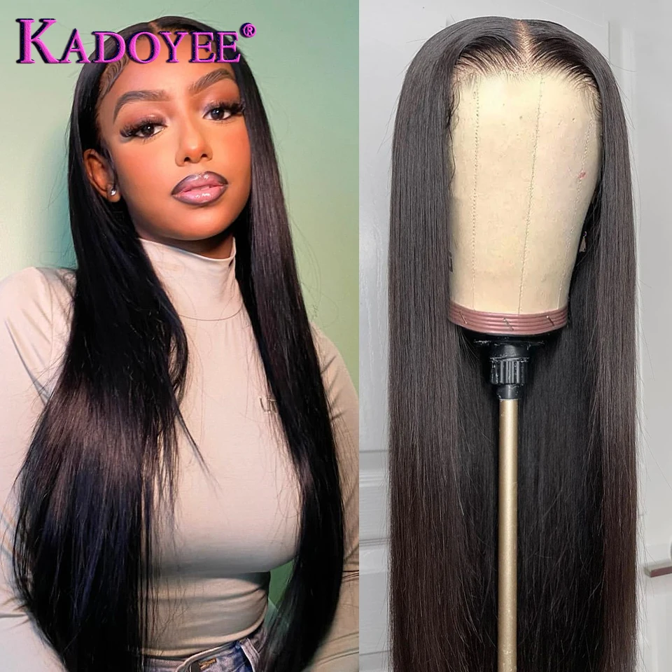 

Прямые парики 13x 4 из человеческих волос на сетке спереди, парики для женщин, человеческие волосы, 180% плотность, HD, прозрачные на сетке сперед...