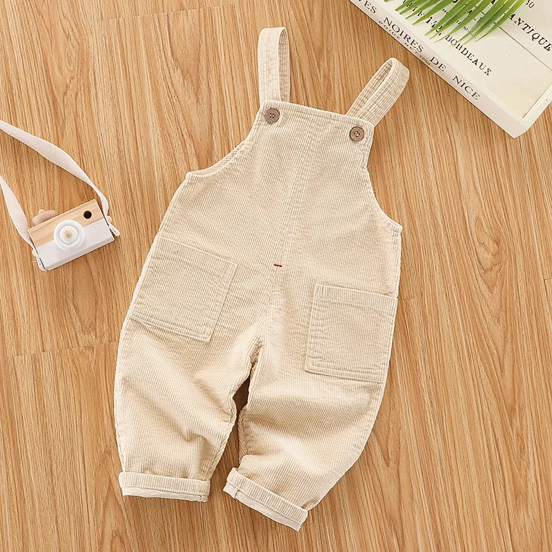 

Bib Years 1-4 Trousers Toddler Cotton Spring Pants Boys Long Infants Overalls Pants Casual Clothing Boy Fall Girls Baby