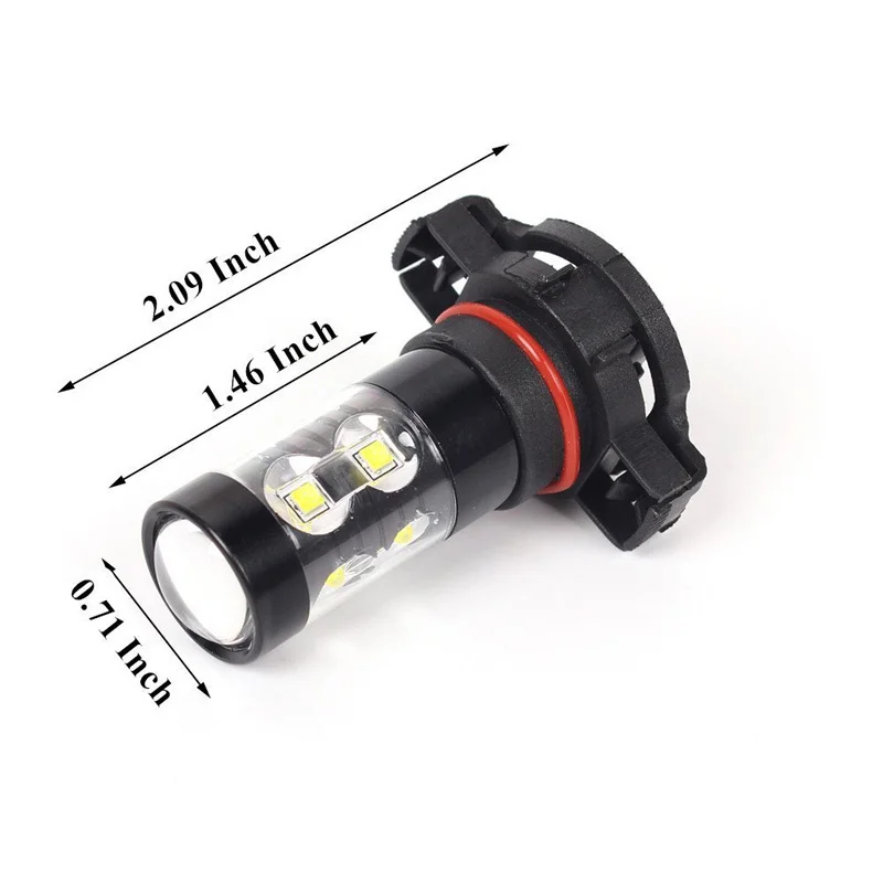 2 шт. H8 H11 Led HB4 9006 HB3 9005 противотумансветильник фары s-лампы 2835 SMD 6000 лм K белые