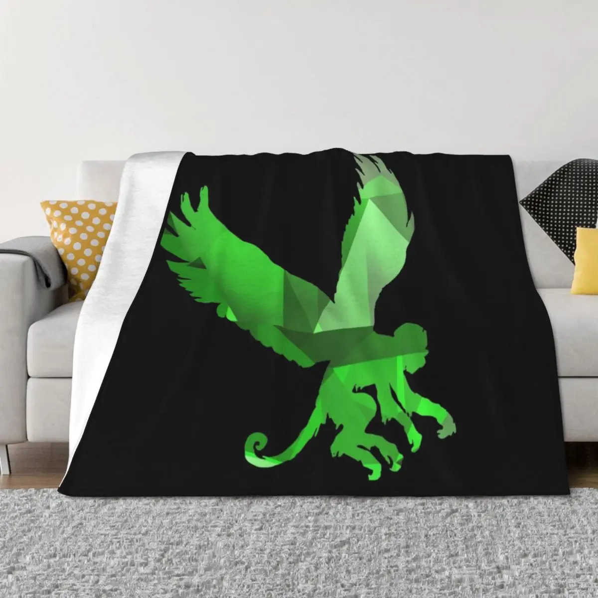 Фото Одеяло Wicked Witch's Emerald Flying Monkeys, идеи подарков на день Святого Валентина, одеяло для дивана для волос, пляжные одеяла №1