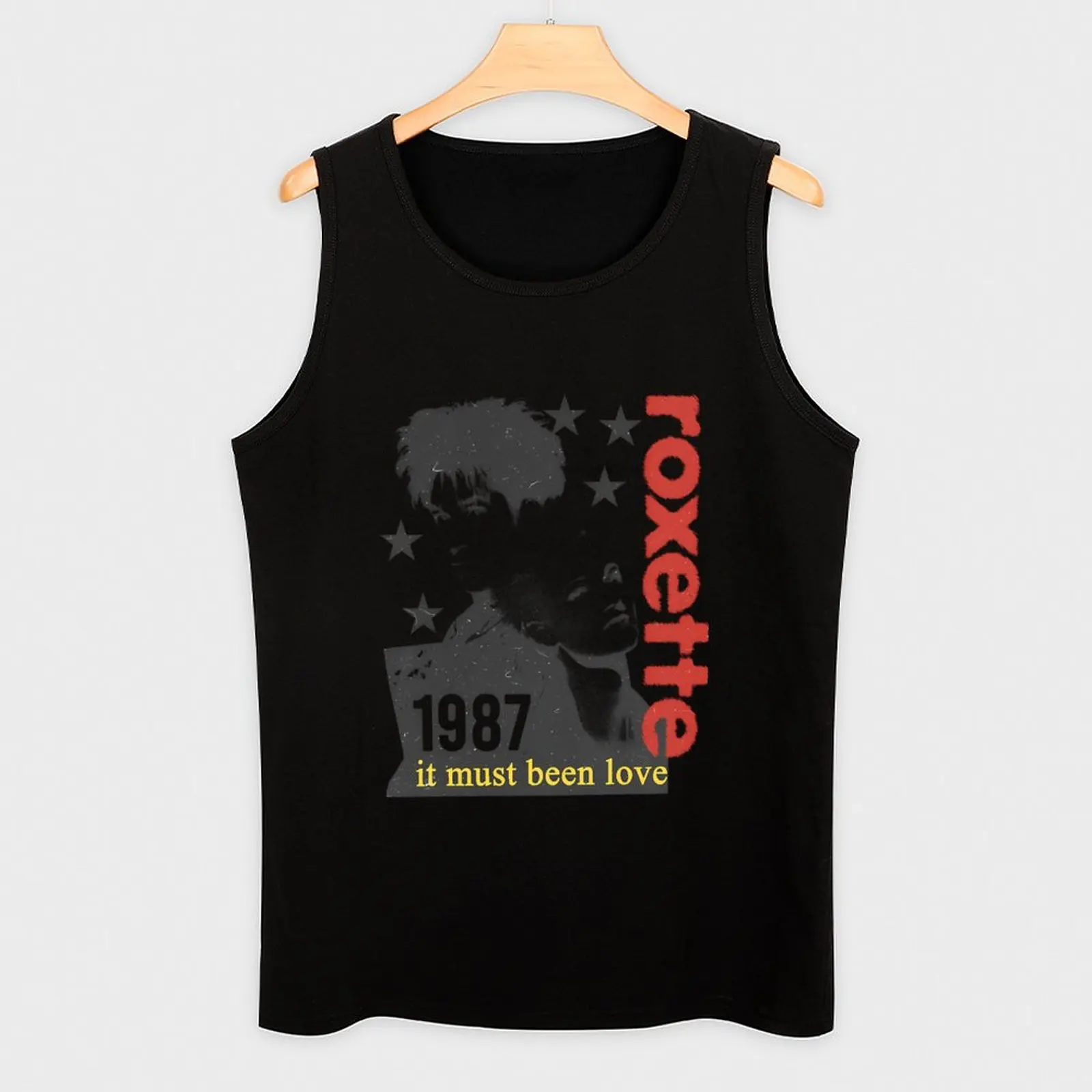 Винтажная ретро майка roxette мужские майки футболки без рукавов для мужчин