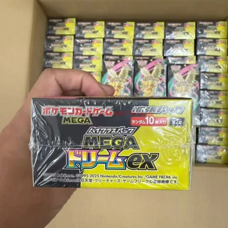 Фото Новые 100% оригинальные коллекционные карточки Pkm: серия Blind Boxes Mega Dream Ex Golden Box, аниме-мерч, бустер-паки, коллекционные игрушки, подарок №4
