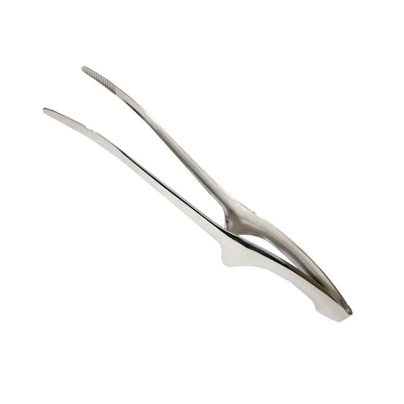 

Japanese outdoor camping stainless steel barbecue clip anti-pollution BBQ barbecue clip food clip steak clip bread clip