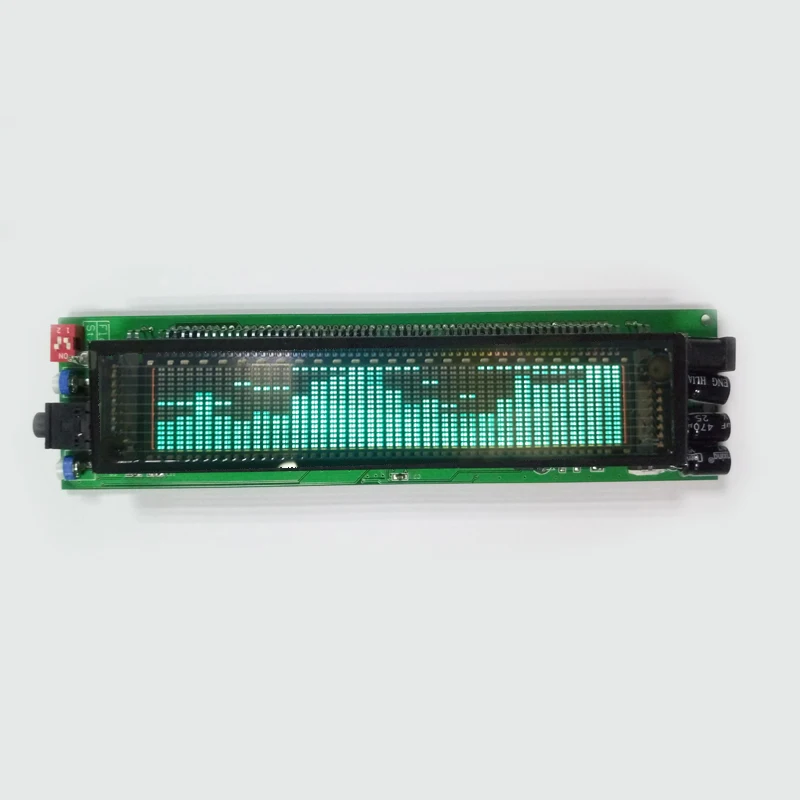 Nvarcher Звуковое управление VFD уровень музыкального спектра звуковой индикатор ритм светодиодный дисплей измерительный экран УФ светодиодны... от AliExpress RU&CIS NEW