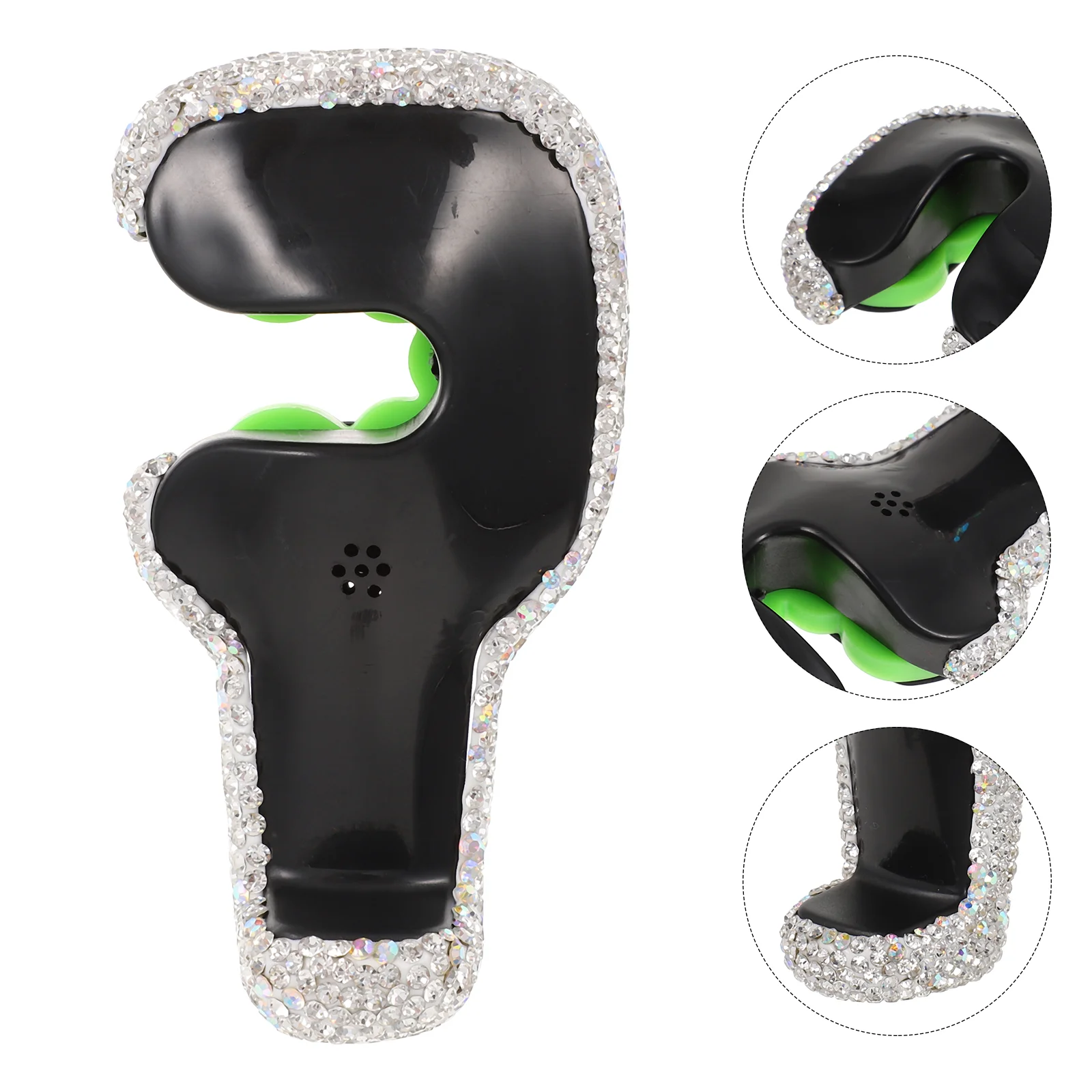 

Auto Hanger Shiny Rhinestone Car Hook Flexible Car Hook Car accessories