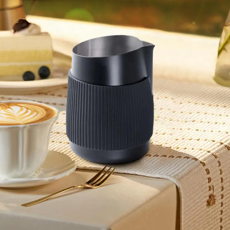 Кувшин для вспенивания молока кофе латте кувшин 420 мл чашка капучино банка