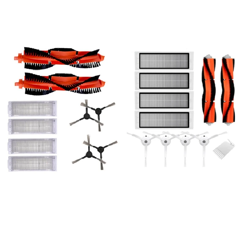 

Топ!-основная боковая щетка, Hepa-фильтр для Xiaomi Mijia STYJ02YM и фильтрующая щетка для XIAOMI MIJIA MI 1/1S ROBOROCK S50 S55