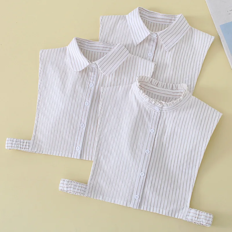 

Мужской накладной воротник для женщин съемный воротник рубашки для свитера блузки Топы фуакс коли Съемная рубашка с воротником-стойкой накладной воротник