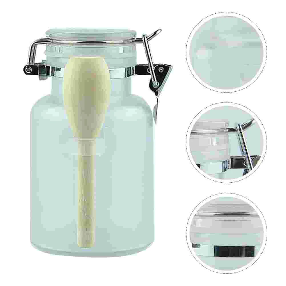

Jars Jar Salt Storage Bath Canisters Holder Sealed Sauce Cookie Jelly Bottle Airtight Pudding Sealing Pots Cans Butter Body Vial