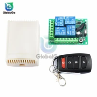 315mhz 433mhz universal wireless remote control dc 12v 4ch relay receiver module 4 botton rf switch for gate garage opener