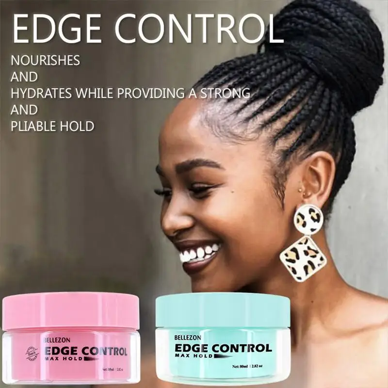 

Edge Booster Styling Wax Moisturizing Hair Finishing Wax Sideburns Hair Wax Styling Without Leaving White Broken Hair Finishing