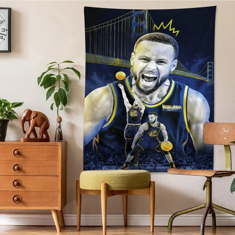 Горячий баскетболист красочный гобелен настенный хиппи цветок настенные ковры