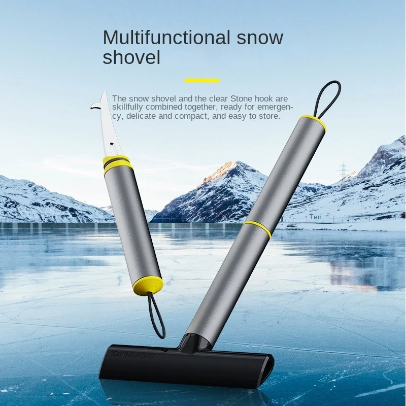 

Multi-functional deicing brush for car snow plow Snow scraper Glass winter defrosting and snow clearing tool
