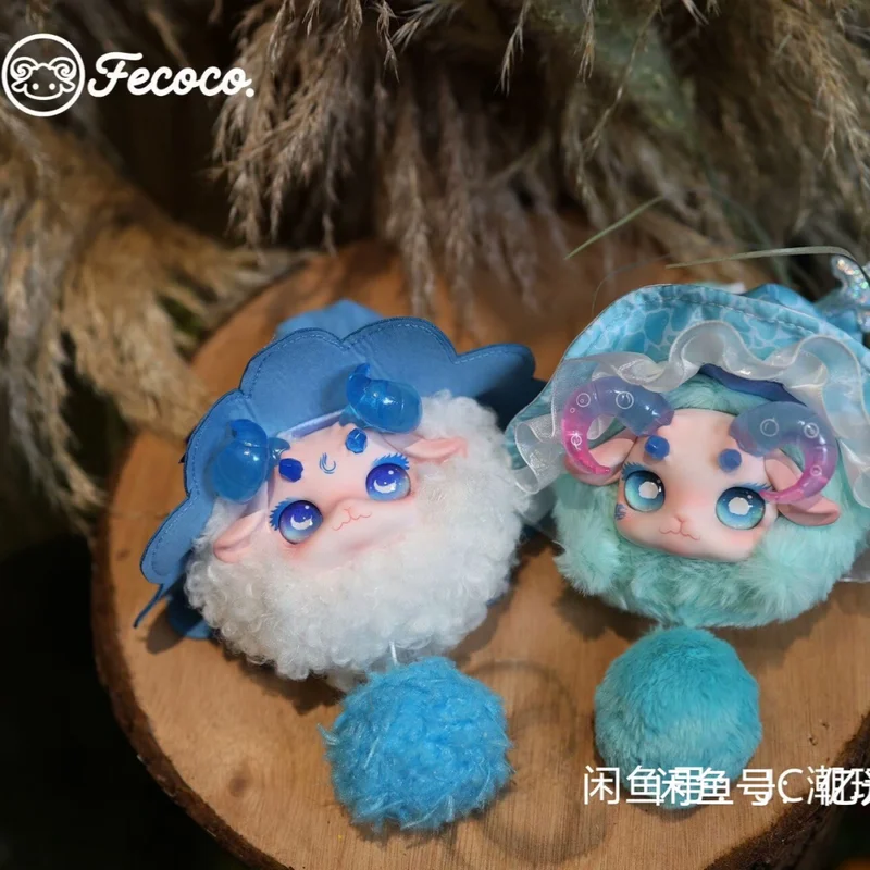 Плюшевый кулон Fecoco Blind Box Ethereal Down Glow Series: Таинственная коробка, милая кукла-игрушка, подвеска для сумки, подарок для взрослых, новинка (art.: 3920db3e342bf) - 3920db3e342bf