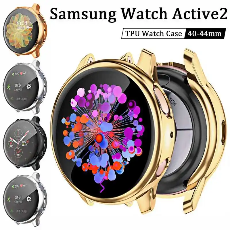 

Donmeioy Fashion TPU Watch Case For Samsung Galaxy Watch Active 2 40MM 44MM Watch Case Cover