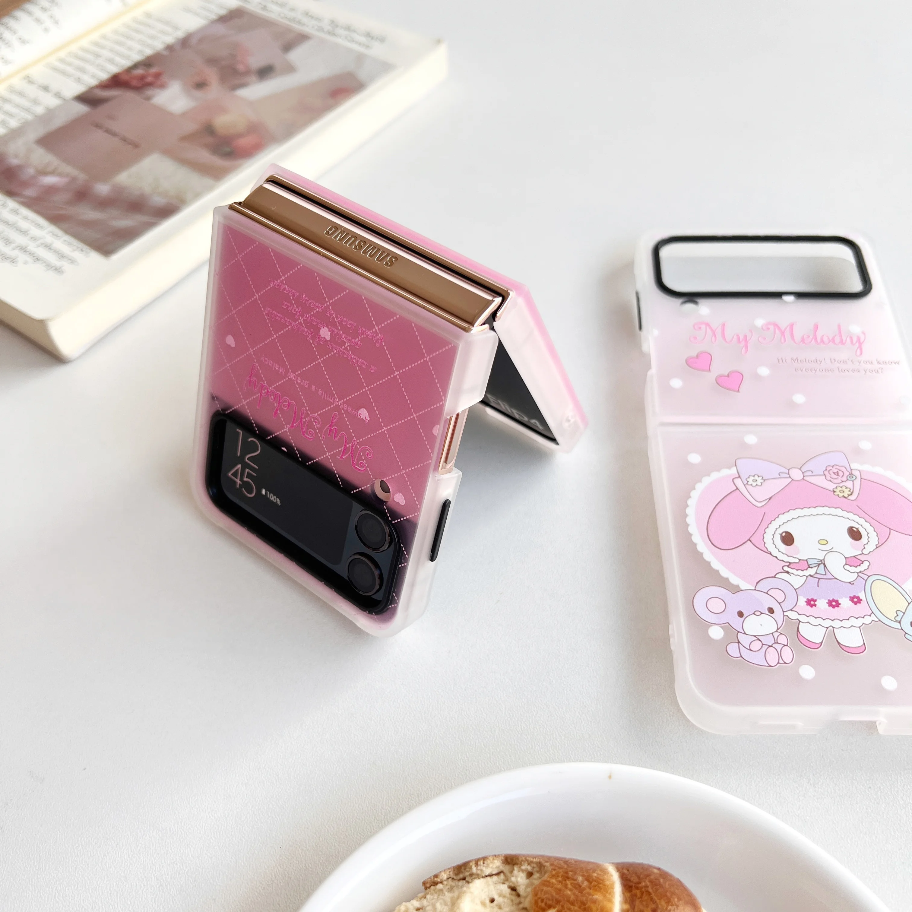 Противоударный чехол Sanrio для телефона Samsung Galaxy Z Flip 3 4 ZFlip3 ZFlip4 Flip3 (art.: 3920bfca27ac9) - 3920bfca27ac9