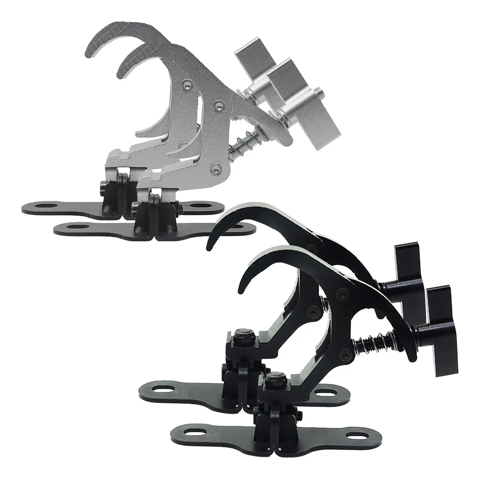 

Truss Bracket Hook Clamp Quick to Attach Adjustable Aluminum Rotation Anti Slip Stage Hook Clamp for Par Lighting Theatre Pub