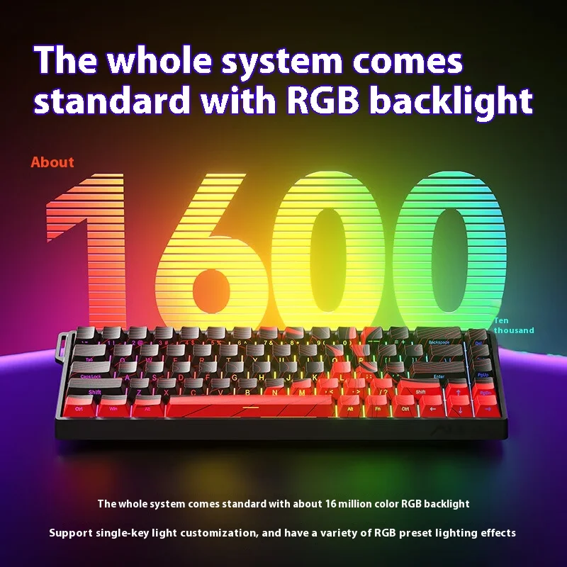 Клавиатура Aula Win60 He Win68He магнитный переключатель 8k проводная клавиатура RGB с