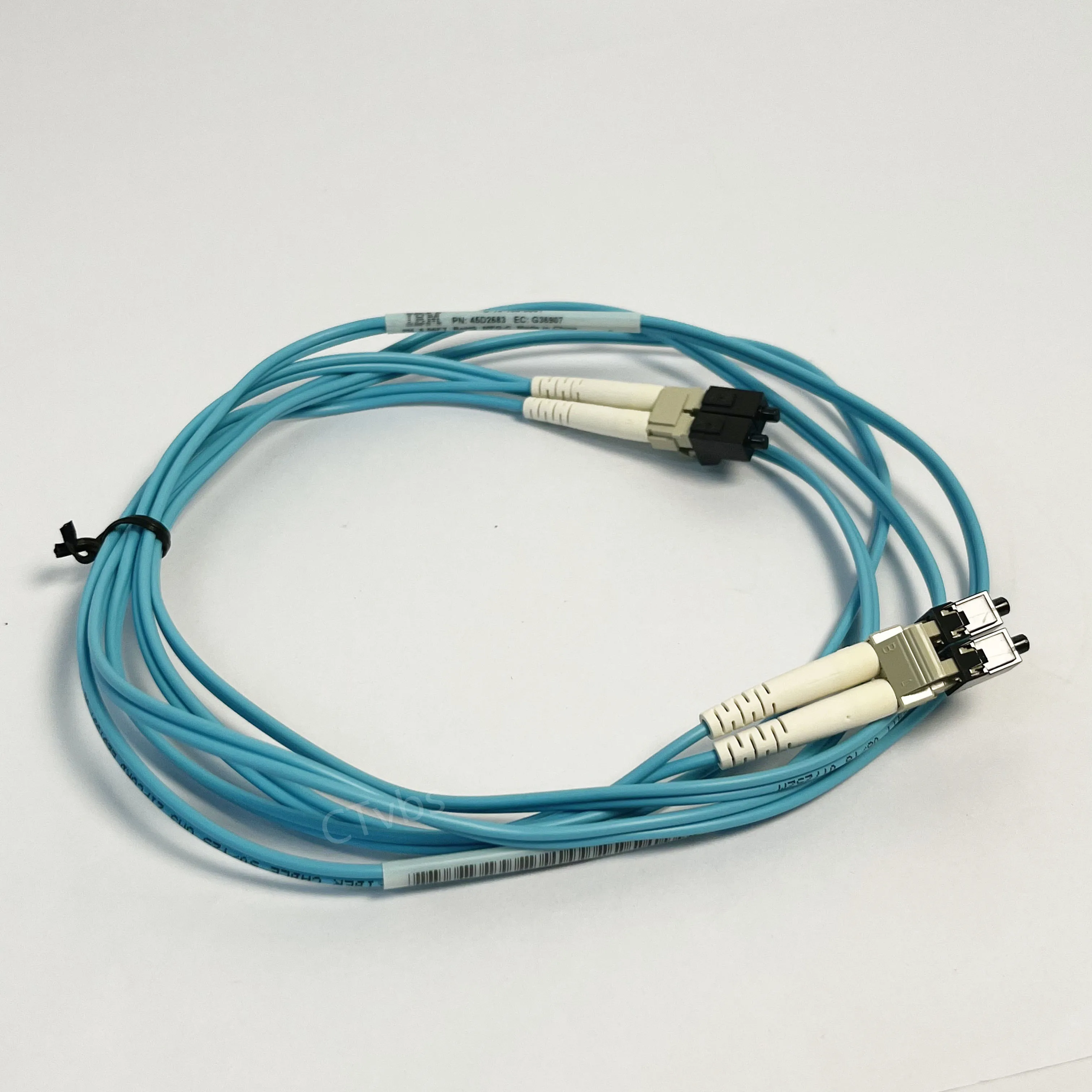 2M LC to LC Optic Fiber Patch Cable 10G Multimode Duplex OM3 PVC 2.0 50/125