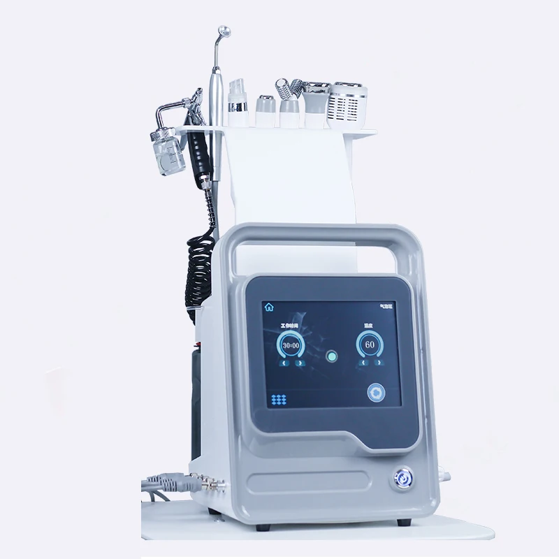 

6/7/8 IN 1 Multifunctional Water Hydrogen Oxygen Hot Bubble Jet Hydro Facial Machine Face Lifting Skin Care Beauty Deep Cleaning
