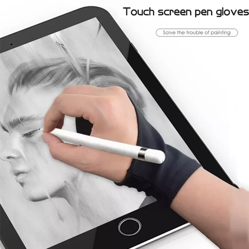 

Artist Anti-touch Glove for Drawing Tablet Right & Left Hand Glove Anti-Fouling for Ipad Screen Board Finger Gloves