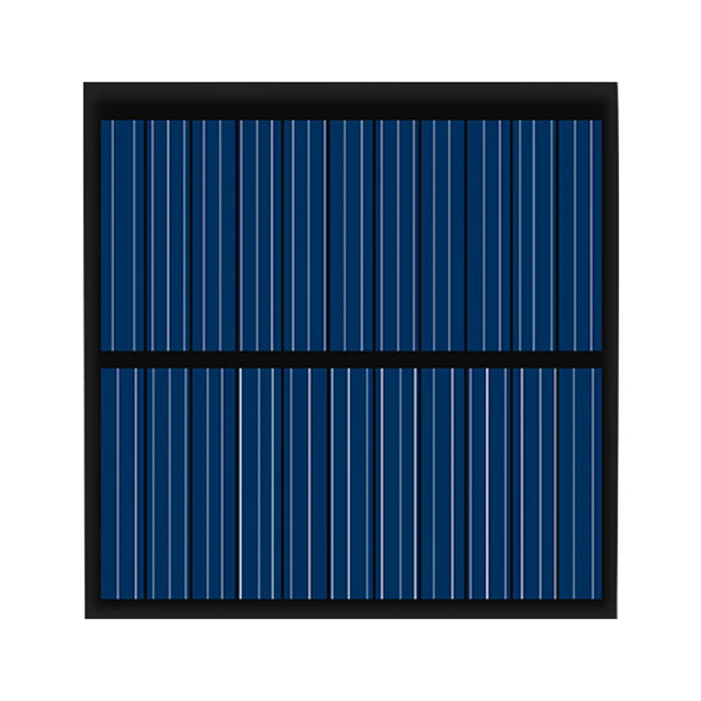 

10PCS 5.5V 80MA Polycrystalline Solar Panel 60X60mm Mini Solar Cell Power Bank for DIY Battery Solar Charger