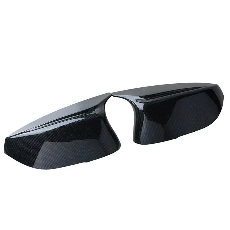 

For Infiniti Q50 Q60 Q70 QX30 Q50S Carbon Fiber Mirror Cover Caps M3 Style 14~21
