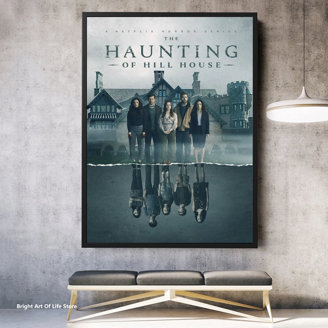 

The Haunting of Hill House TV Series Poster Star Actor Canvas Poster Photo Print Wall Painting Home Decor (Unframed)