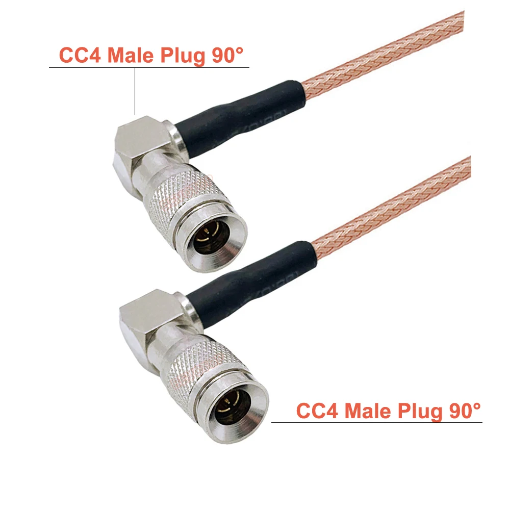 DIN 1 0/2 3 Mini BNC CC4 штекер к разъему 75 Ом RG179 кабель в сборе RF коаксиальный отрезок