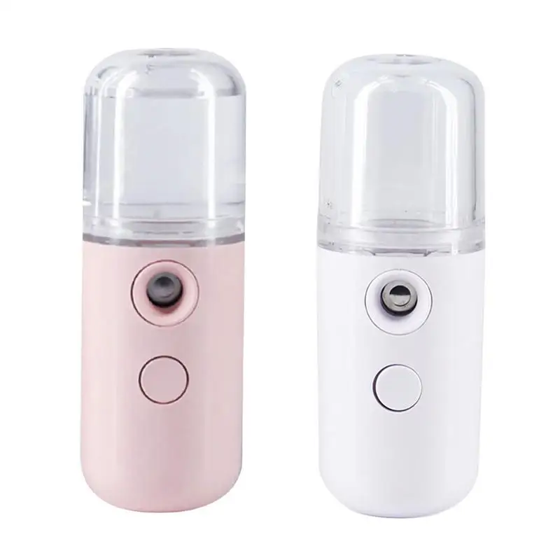 

Nano Facial Mister Cool Mist Humidifier Facial Handy Mist Sprayer 30ml Visual Water Tank Moisturizing And Hydrating For Face