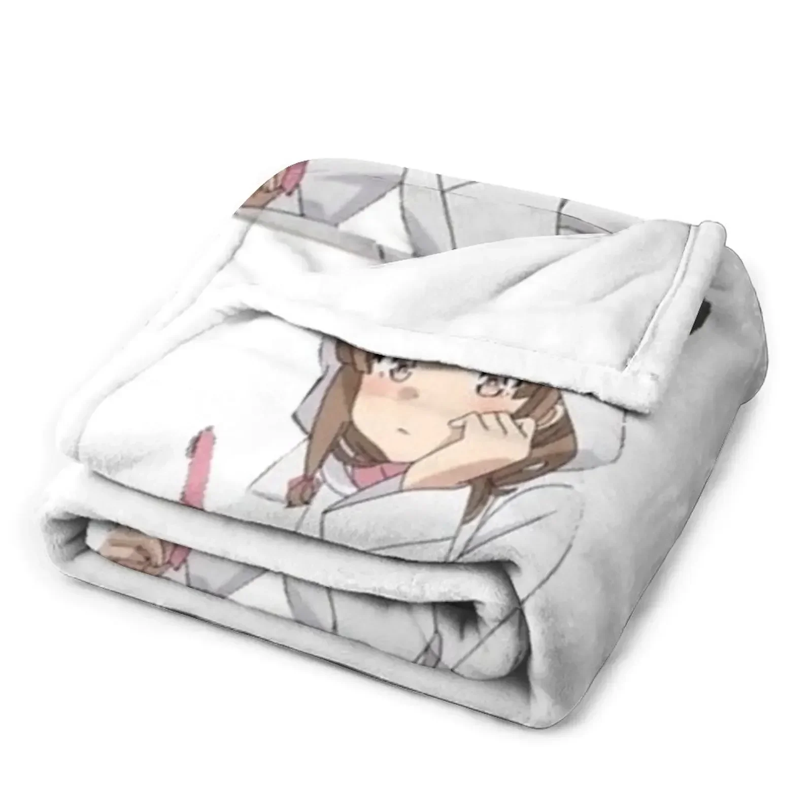 Клетчатое одеяло Kaede Azusagawa милые одеяла