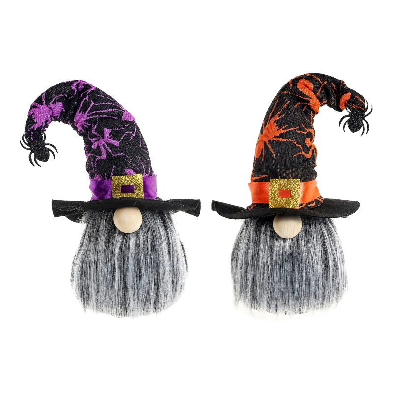 

Хэллоуин фетровая шляпа гном милый карликовый эльф окошко для дома ресторана 53CA