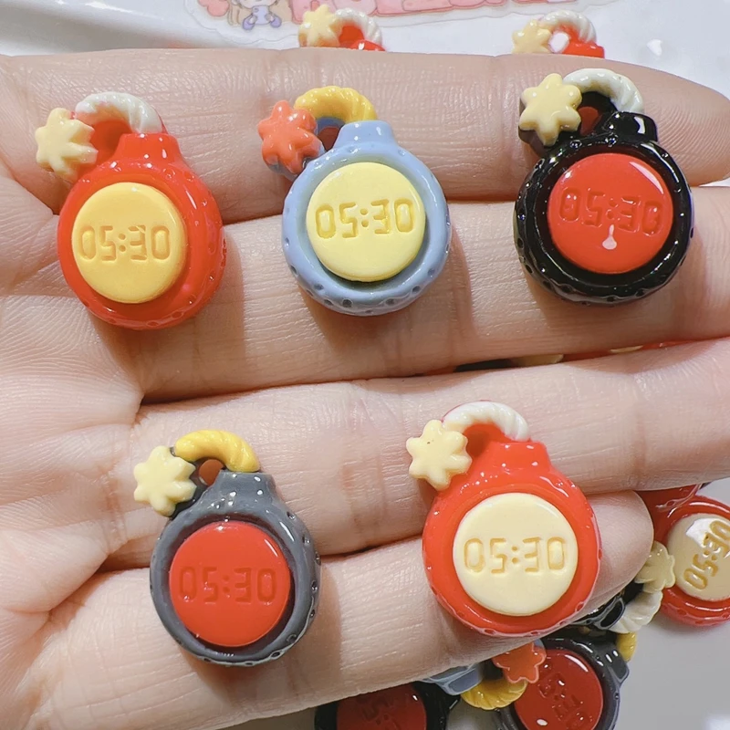 10 шт. Новинка кавайная мини мультяшная серия Time Bomb полимерная Скрапбукинг Diy