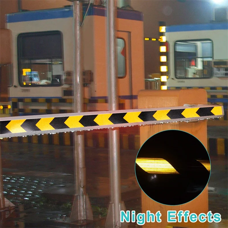 Рисунок 5 - Светоотражающая стрелка черного и желтого цвета