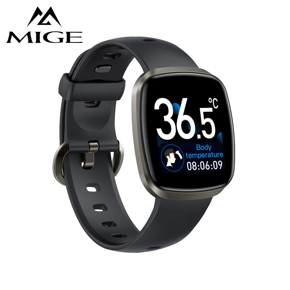 Смарт-браслет с измерением температуры тела измерение артериального давления и