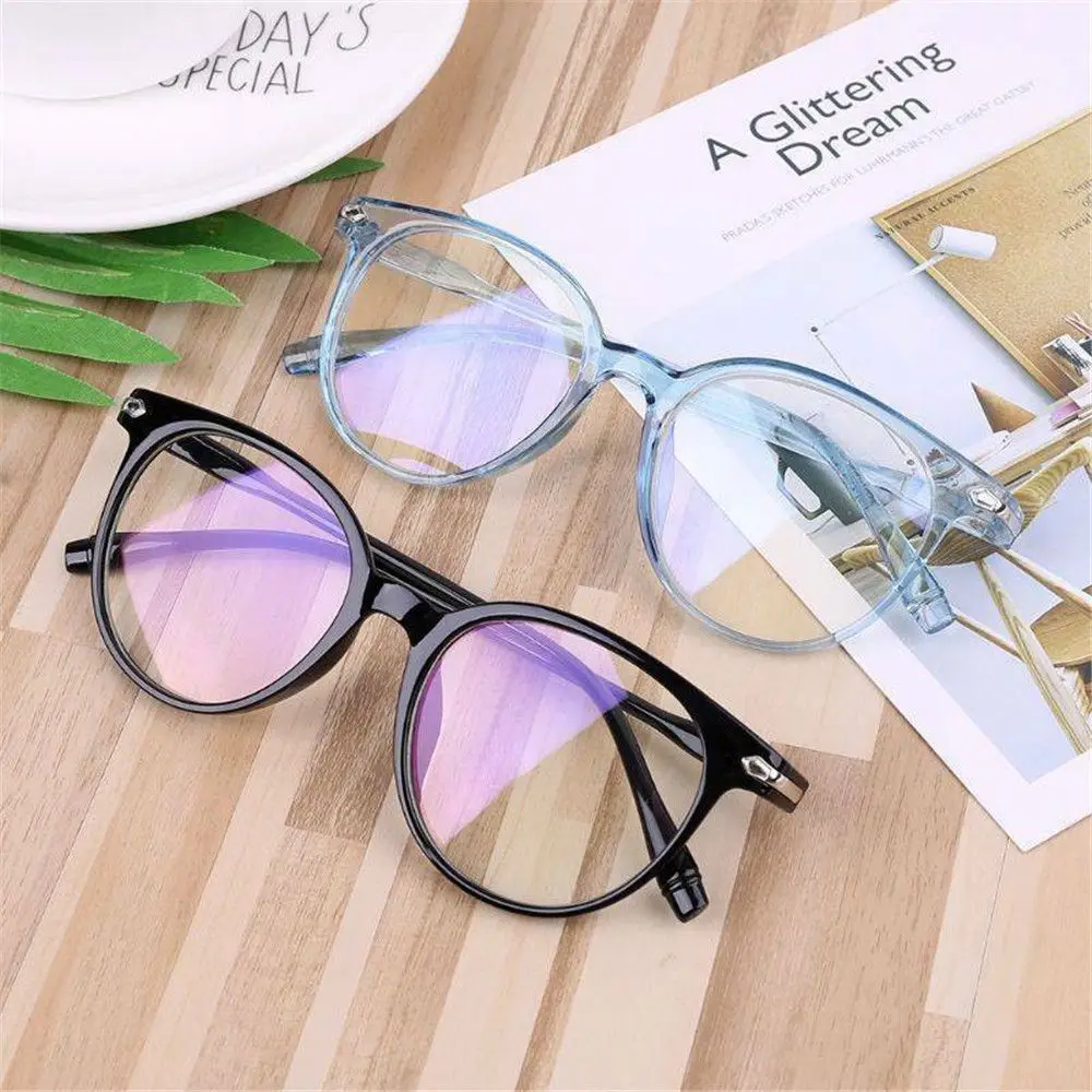 

Glasses Frame PC Frame&Resin Lens Flexible Portable Fashion Eyeglasses Computer Glasses Anti Blue Rays Optical Eyewear
