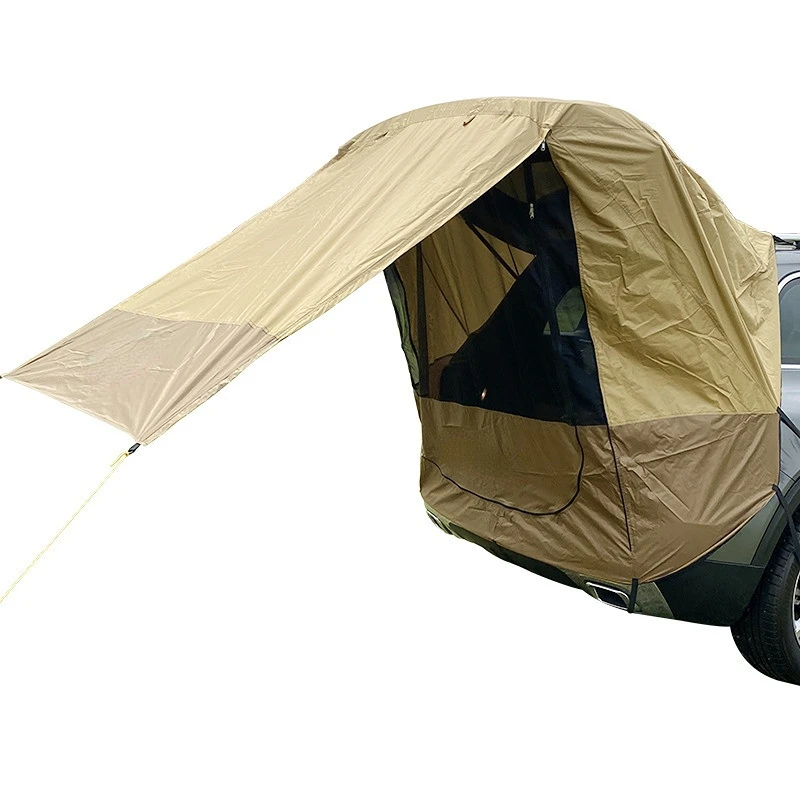 

Outdoor camping awning car road trip barbecue car awning