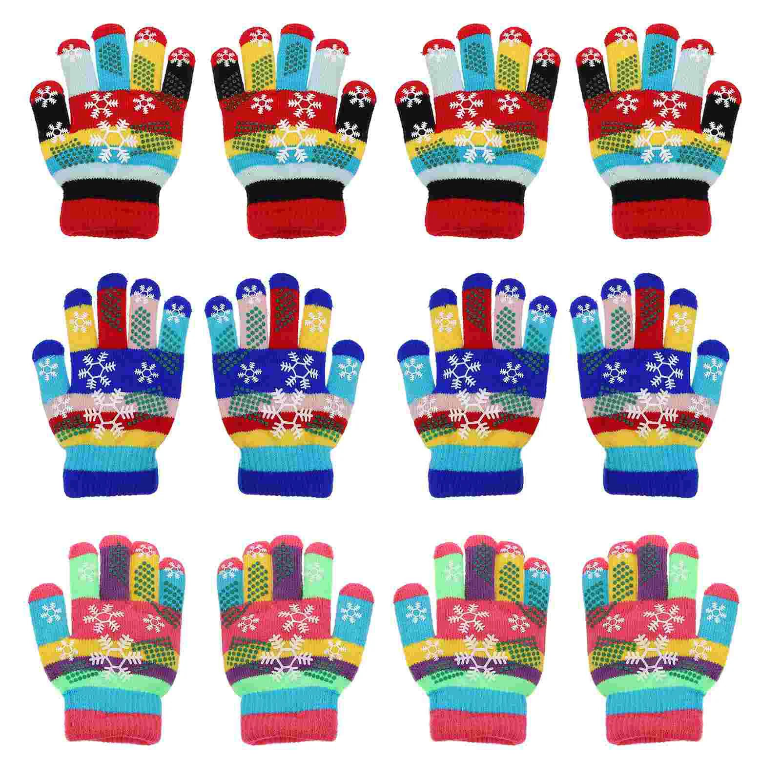 

6 Pairs Winter Cold-proof Keep Warm Kids Simple for Outdoor Children
