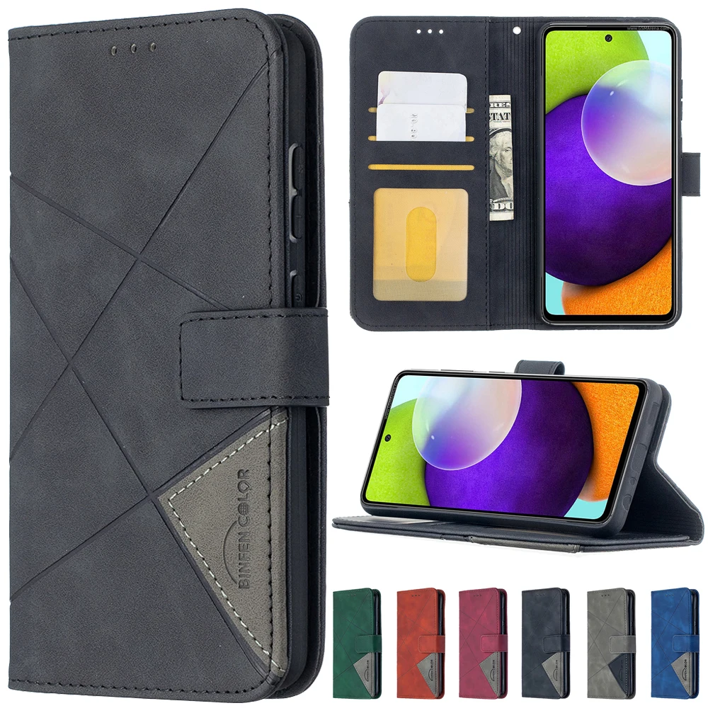 

Leather Flip Wallet Case For Samsung A01 A02 A10 Galaxy A02S A11 A12 A21 A31 A32 A41 A42 A50 A51 A52 A71 A72 Phone Cover Coque
