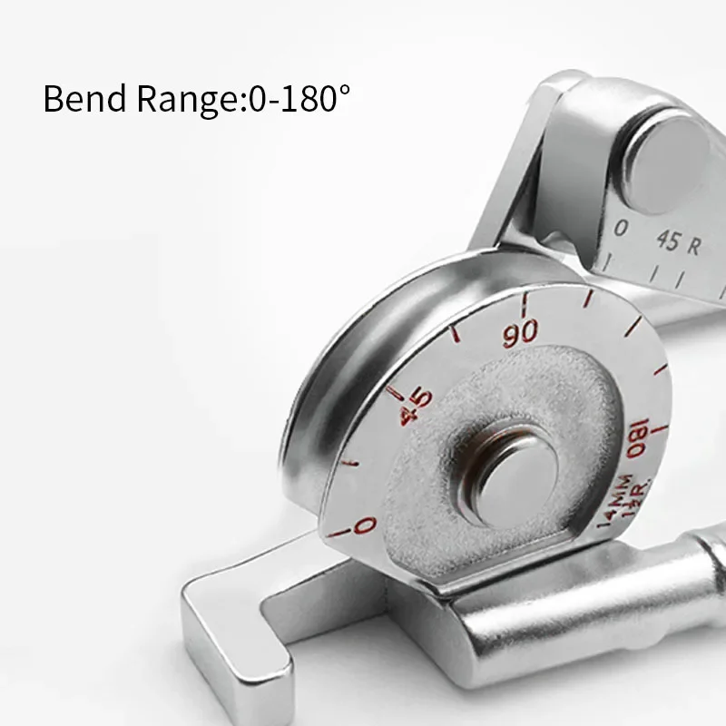 0-180 градусов Maual трубогиб 6 мм 8 10 14 20 различные стили для железа алюминия меди