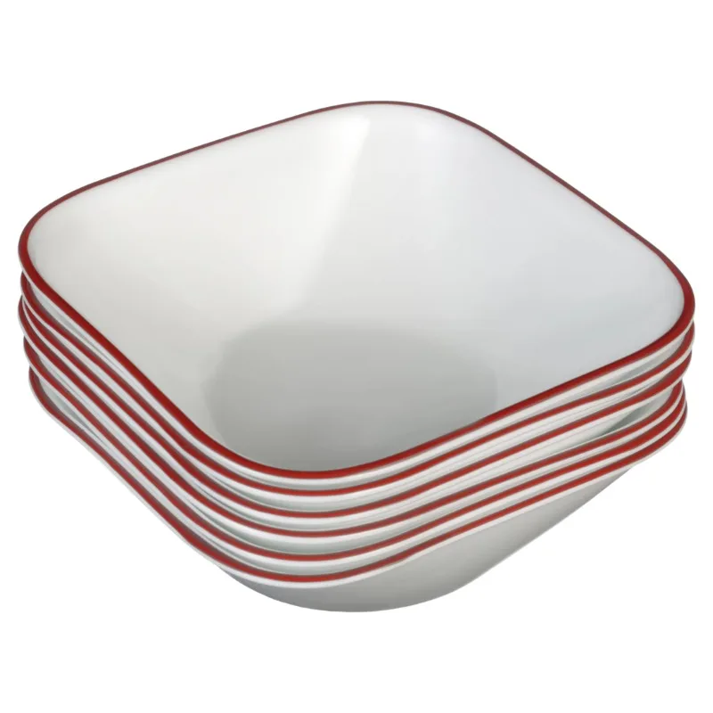 

Corelle Square Splendor, Soup Bowl, 22-oz, Set of 6
