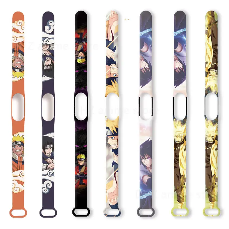 Ремешок силиконовый для Xiaomi Mi Band 7 5 6 3 4